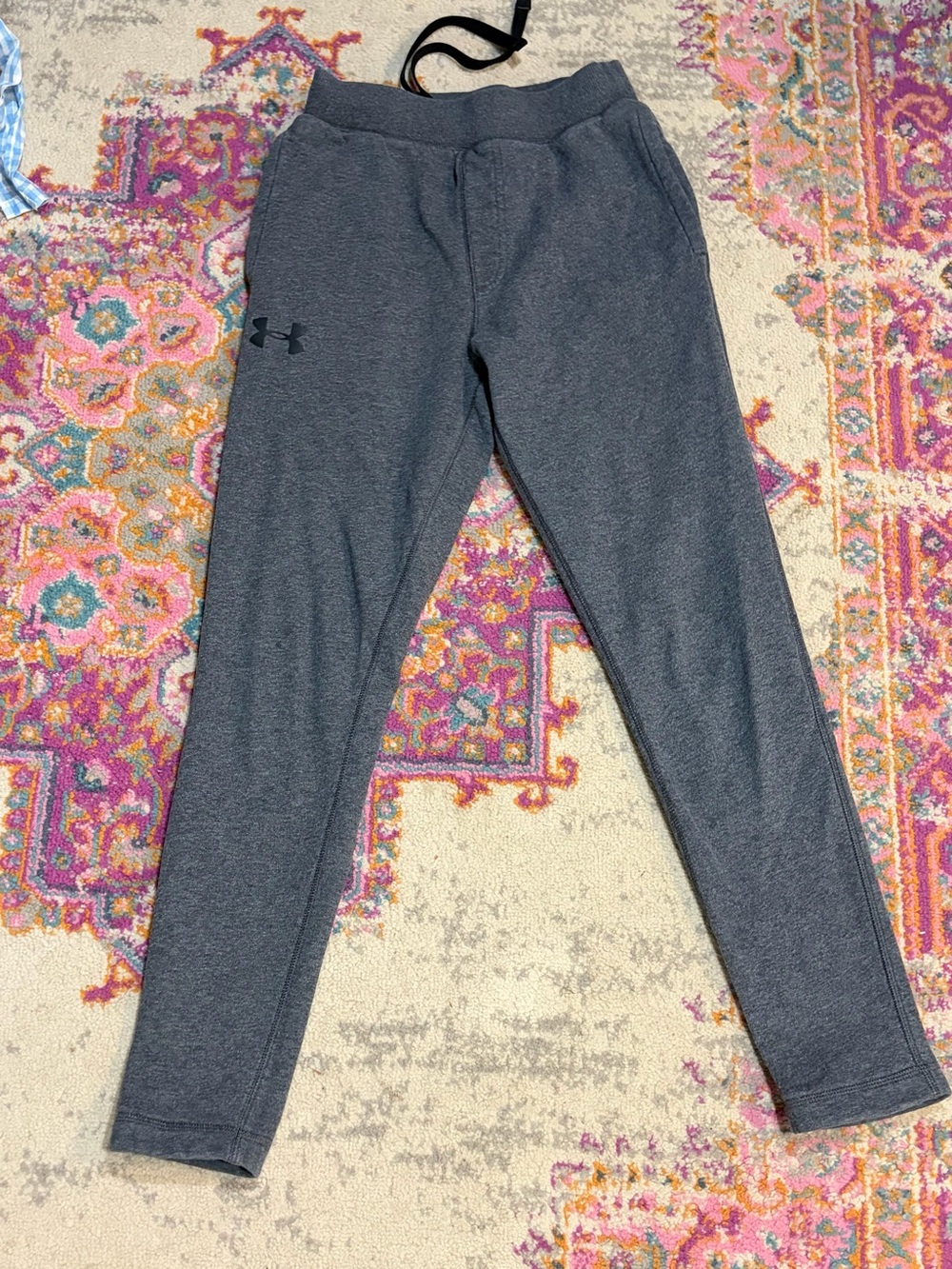 Under Armour Dark Charcoal Gray Men’s Jogger Sweatpants